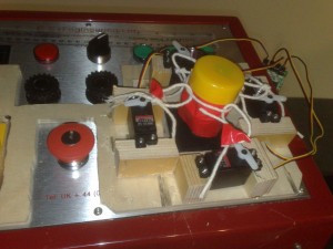 Broncomatic - first joystick test