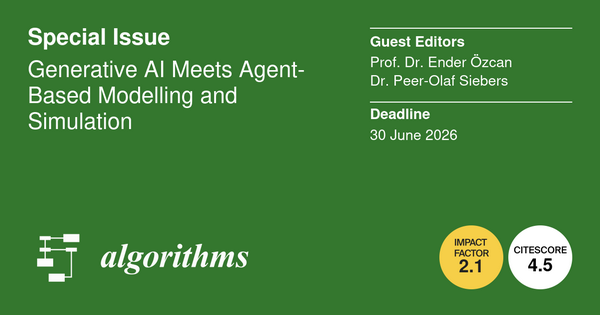 Algorithm special issue banner