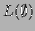 $ L(\emptyset)$