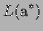 $\displaystyle L(\textrm{a}^*)$