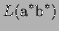 $\displaystyle L(\textrm{a}^*\textrm{b}^*)$