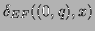 $\displaystyle \delta_{EF}((0,q),x)$