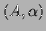 $ (A,\alpha)$