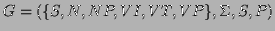 $ G=(\{S,N,NP,VI,VT,VP\},\Sigma,S,P)$