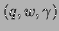 $ (q,w,\gamma)$
