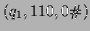 $ (q_1,110,0\char93 )$