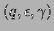 $ (q,\epsilon,\gamma)$