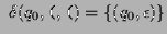 $\displaystyle  \delta(q_0,\texttt{(},\texttt{(}) = \{(q_0,\epsilon)\}$