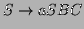 $\displaystyle S \to aSBC$