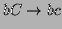 $\displaystyle bC \to bc$