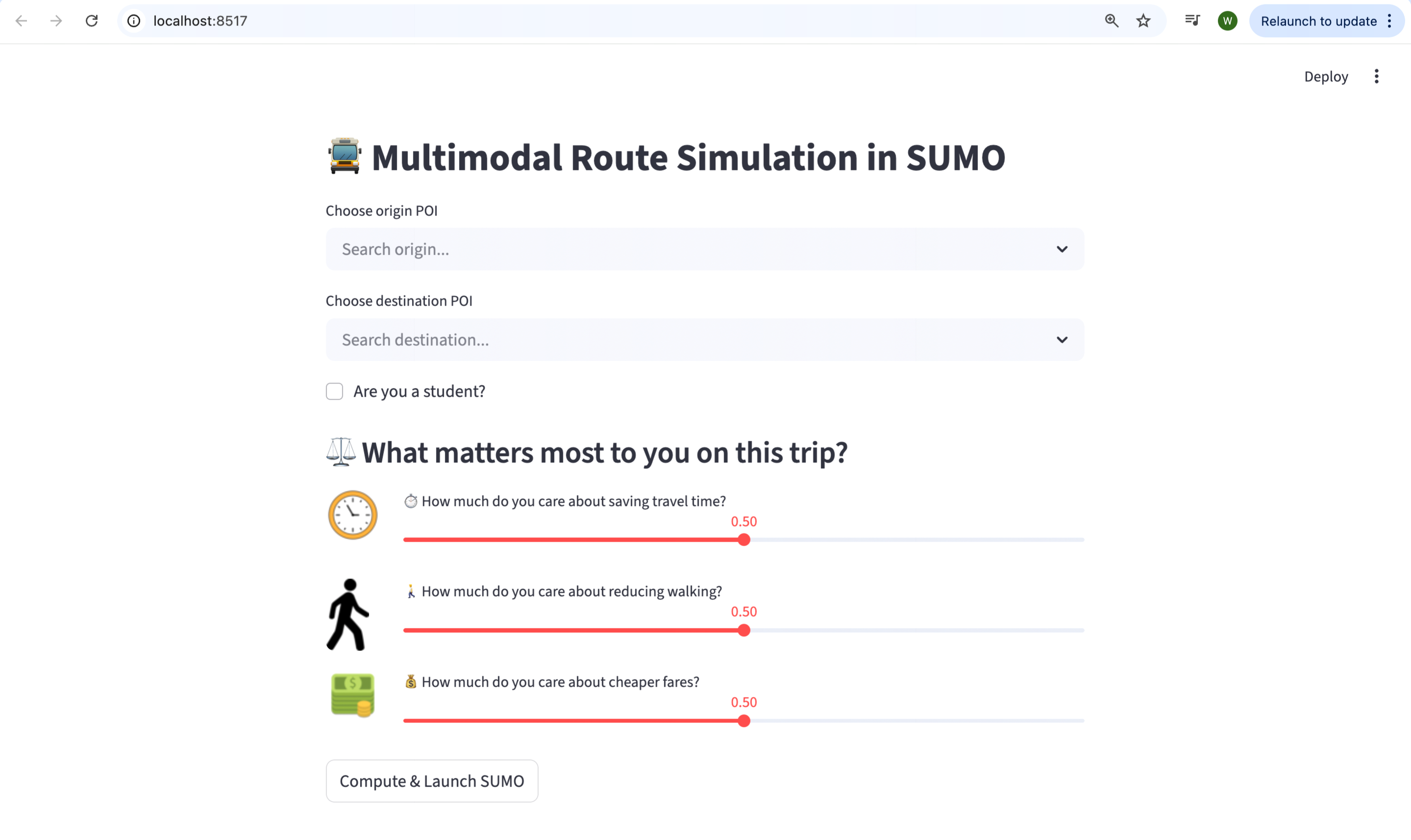 Nottingham Multi-Modal GUI